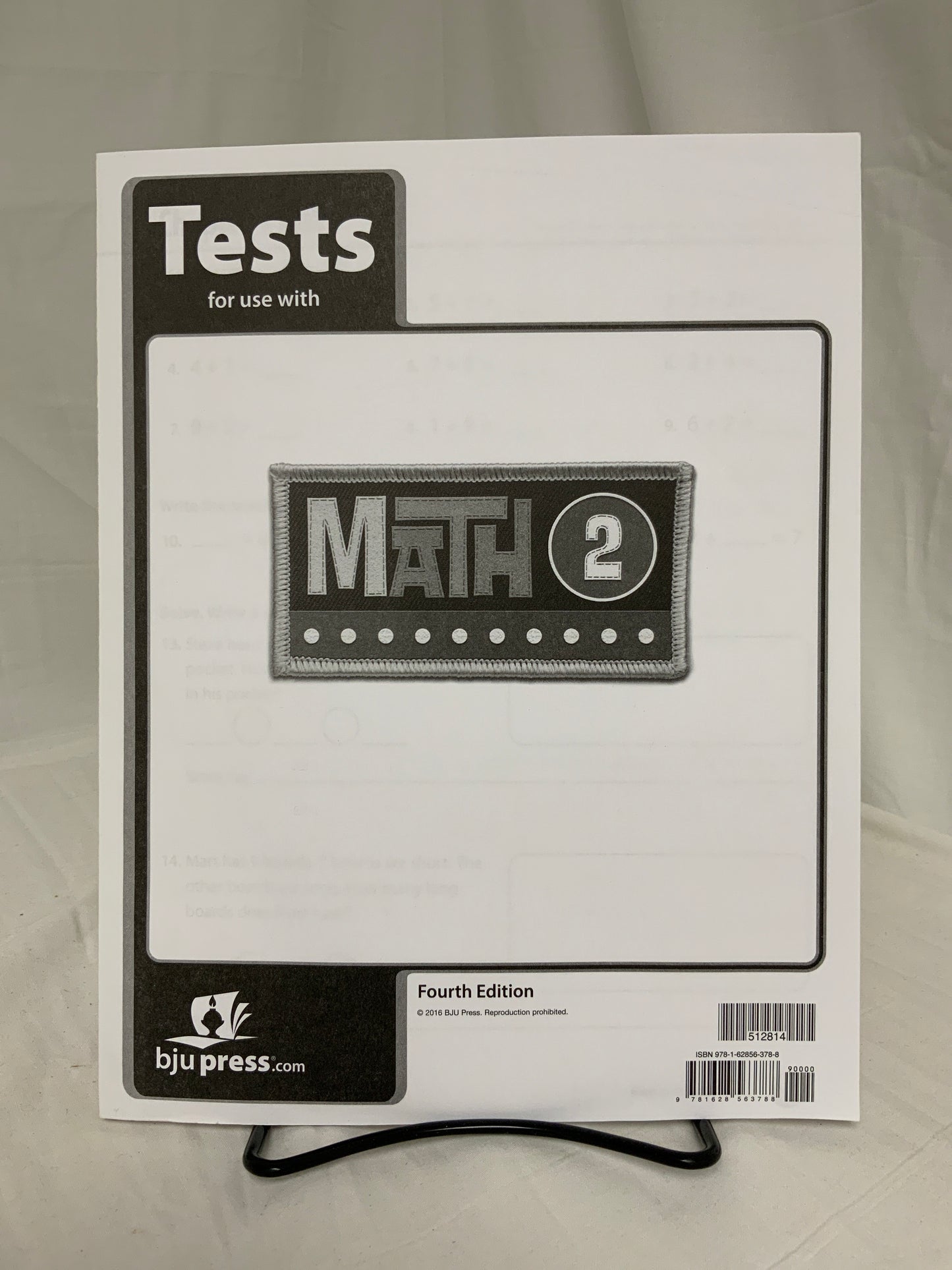 BJU Math 2 (4th Ed.) Set of 4