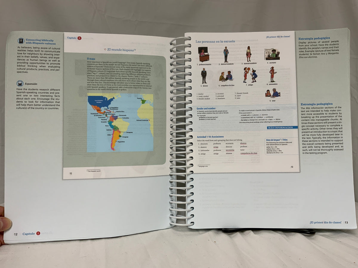 BJU Spanish 1 (3rd Ed.) Set of 3