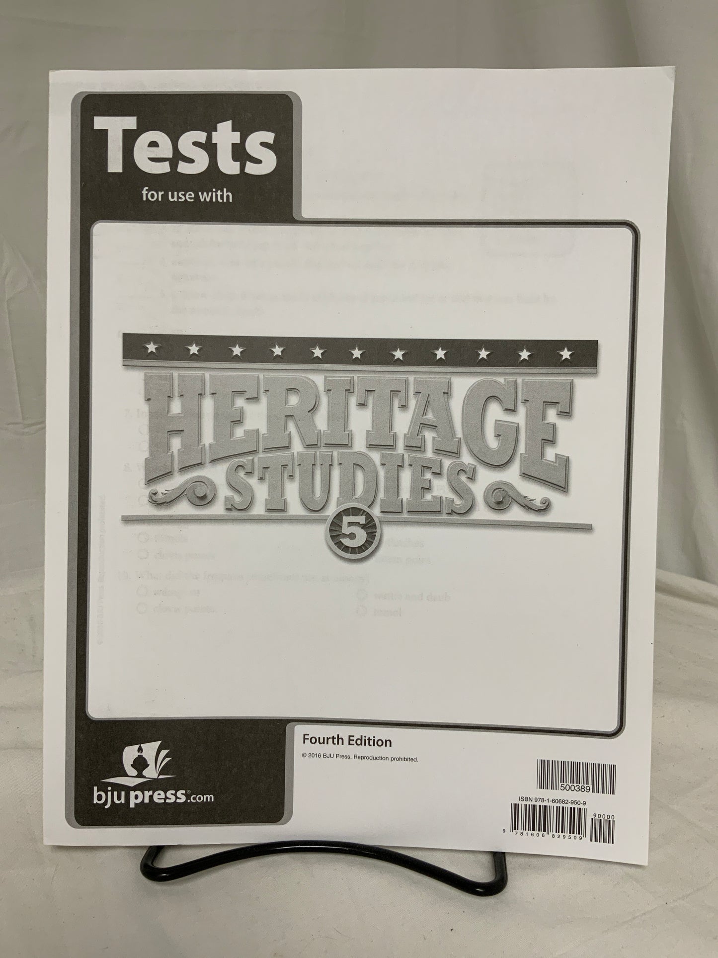 BJU Heritage Studies 5 (4th Ed.) Set of 4