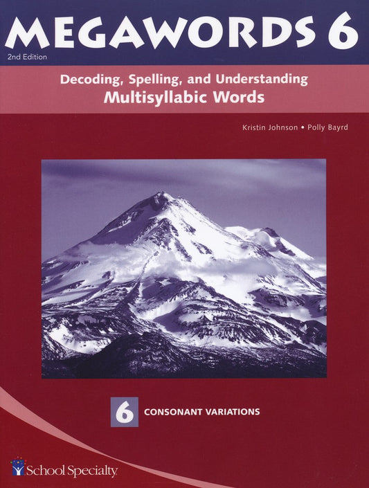 Megawords 6 Student Book 2nd Edition (Grades 4-12)