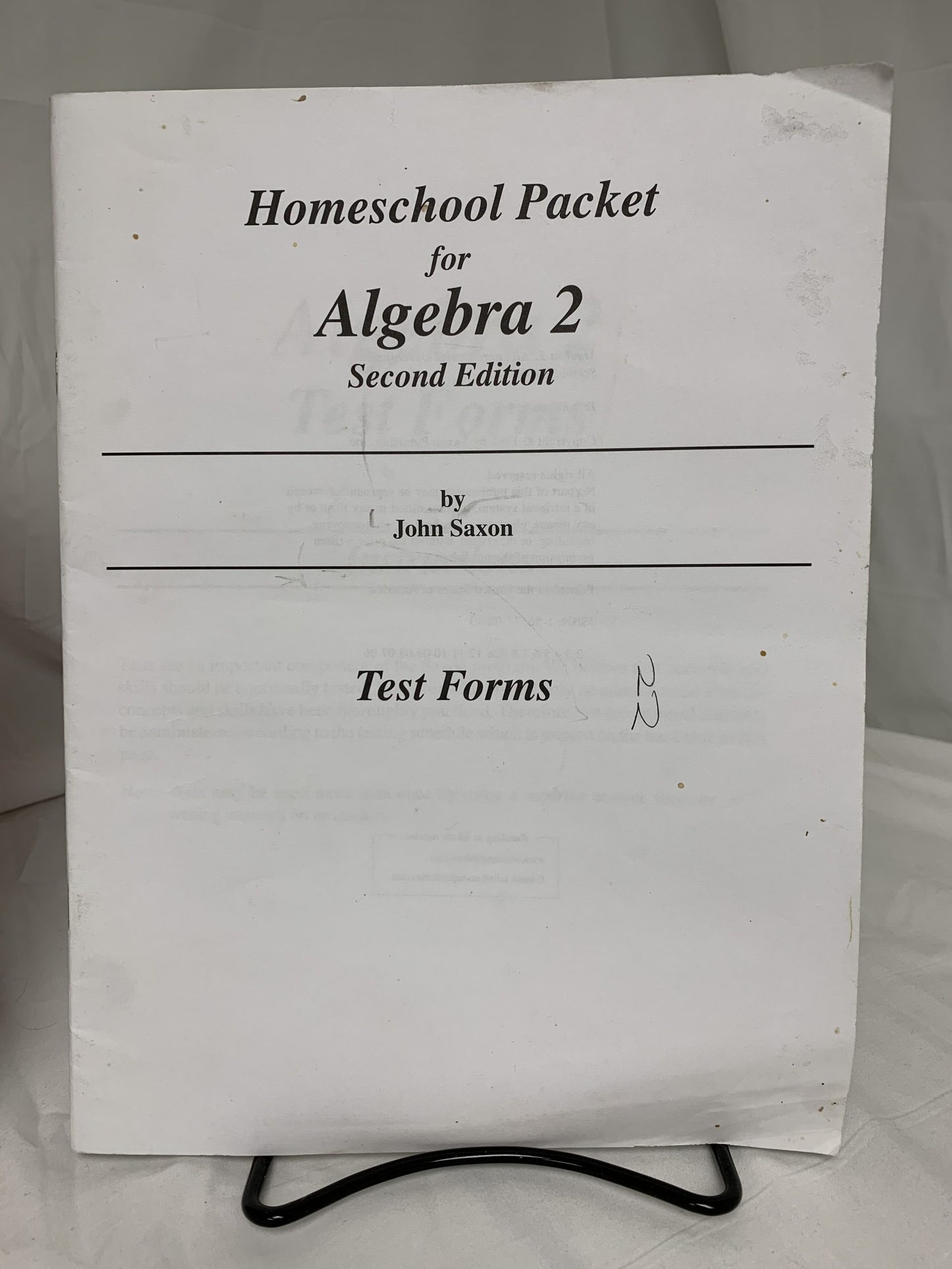 Saxon Algebra 2, 2nd Ed. Set of 3