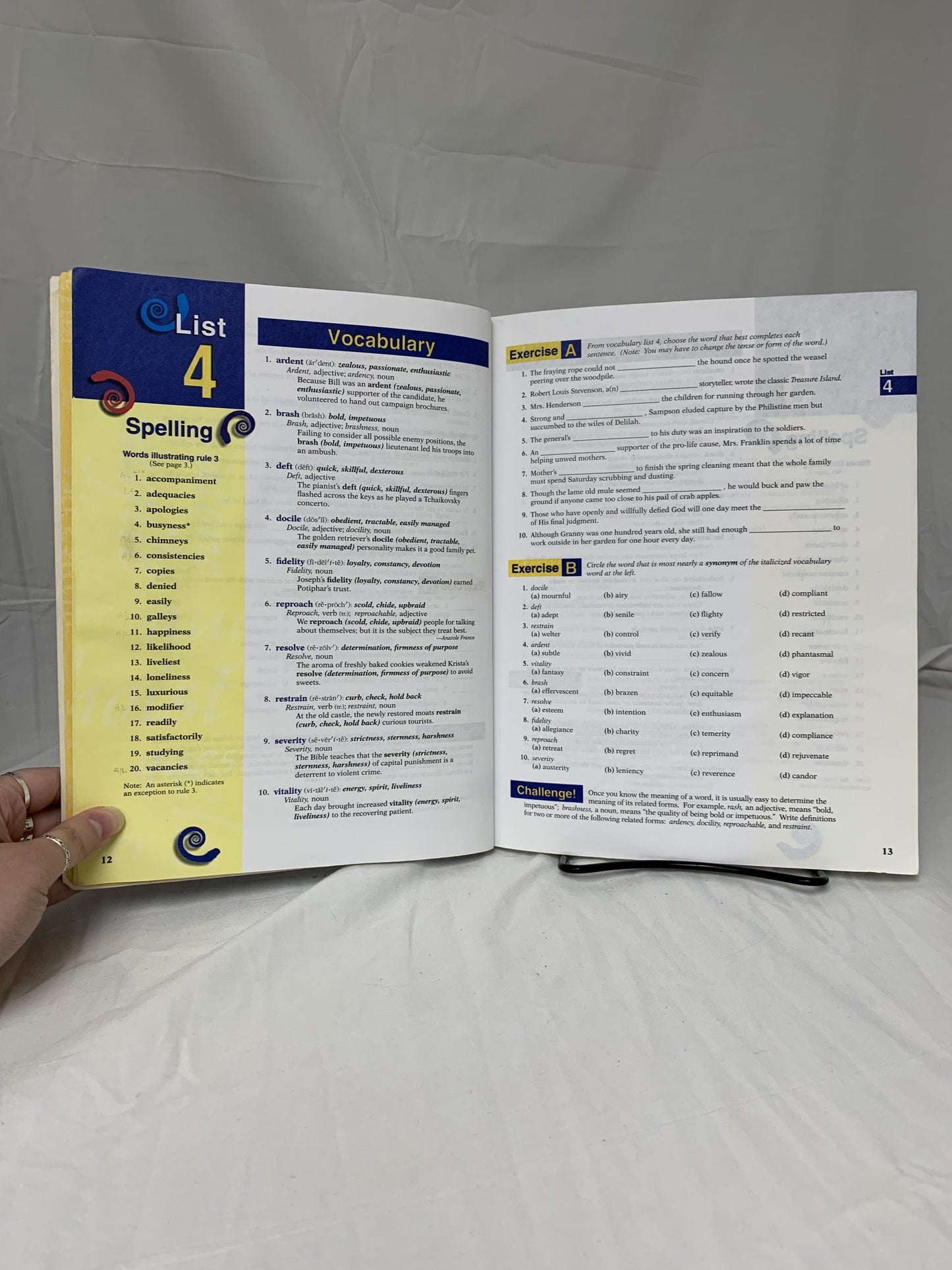 Abeka Vocabulary, Spelling, Poetry III (4th Ed.) Set of 2