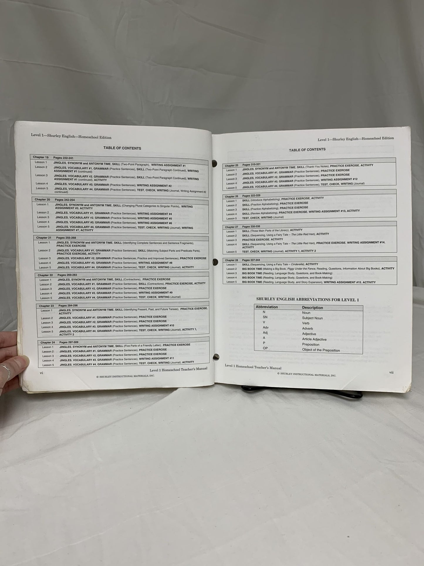 Shurley English Level 1 Teacher's Edition