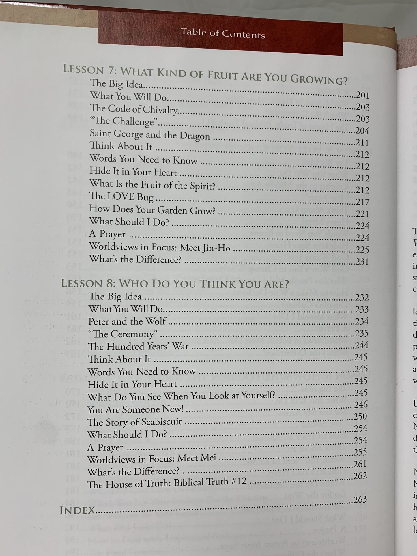 Who Am I? Textbook