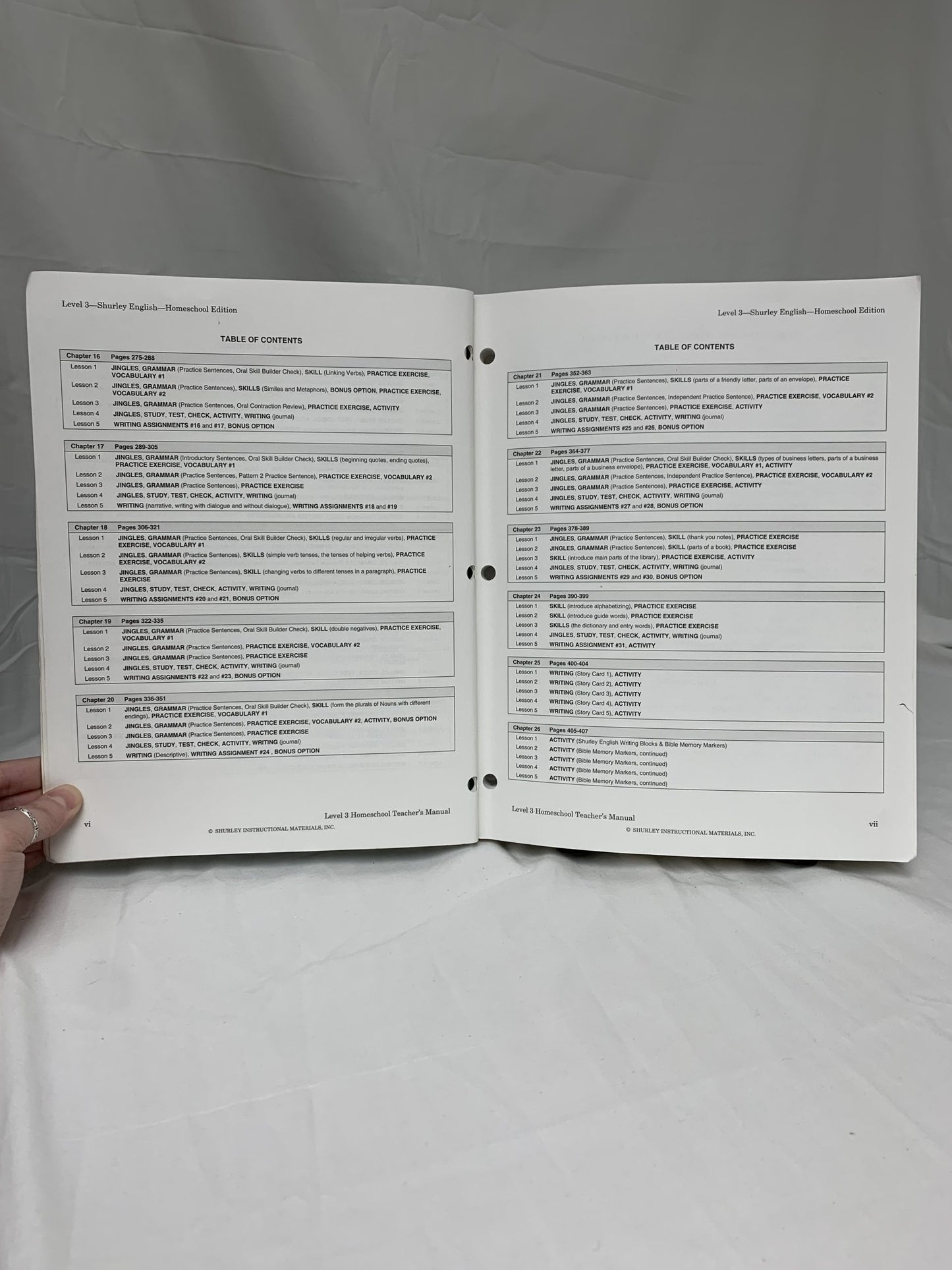 Shurley English Level 3 Teacher's Manual