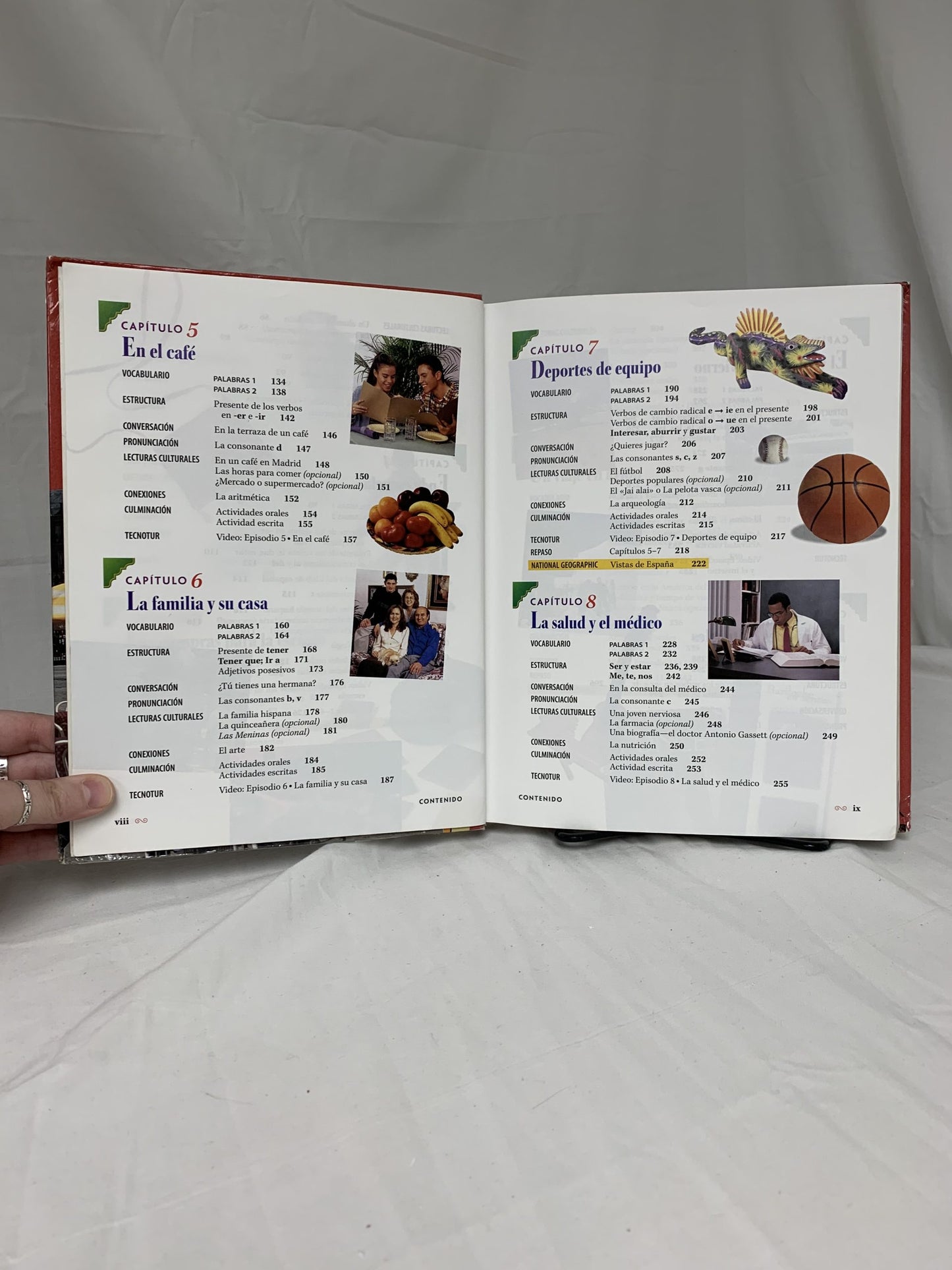 Glencoe Spanish 1 Buen Viaje Textbook