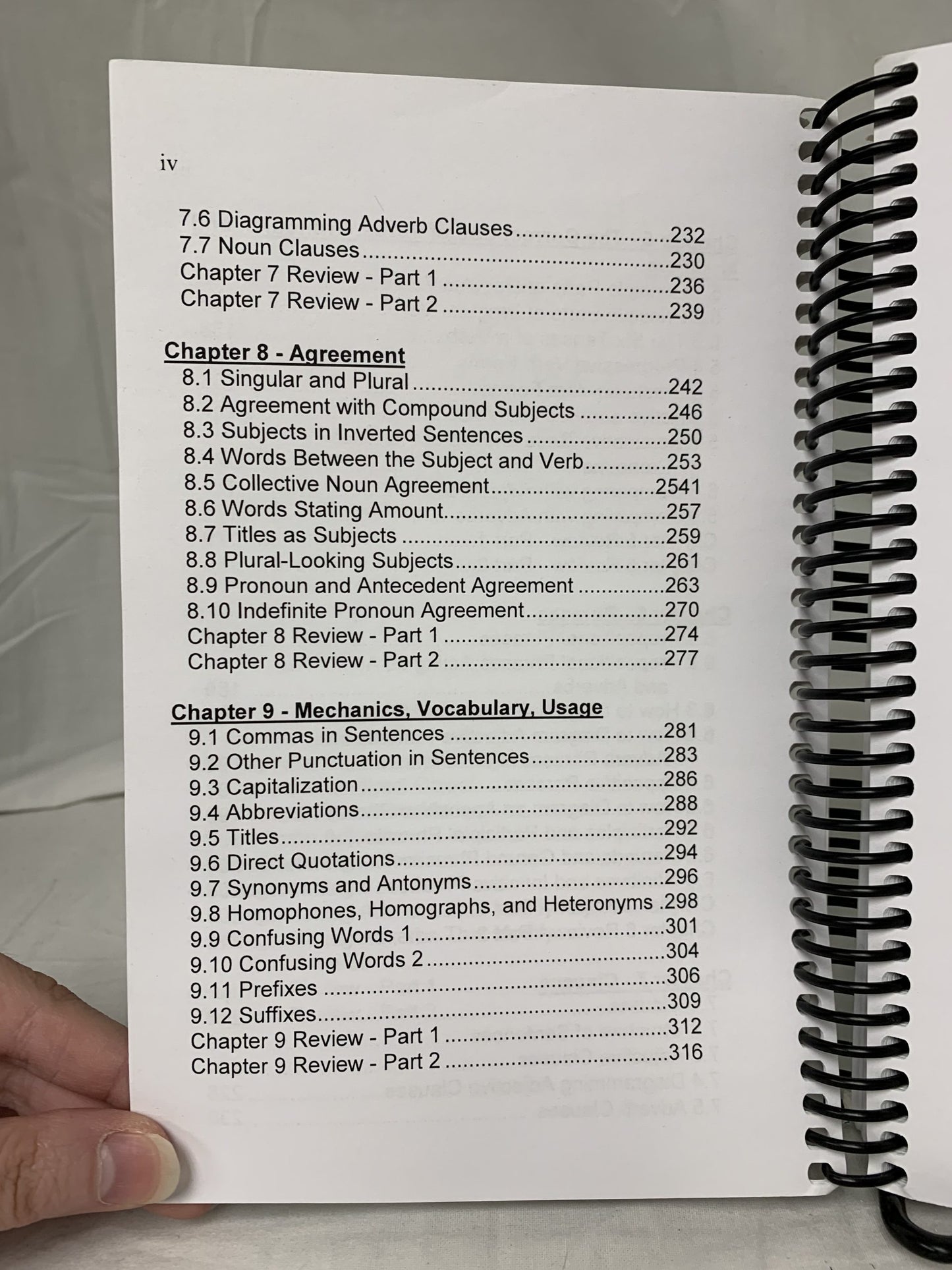 Growing With Grammar Level 7 Student Manual