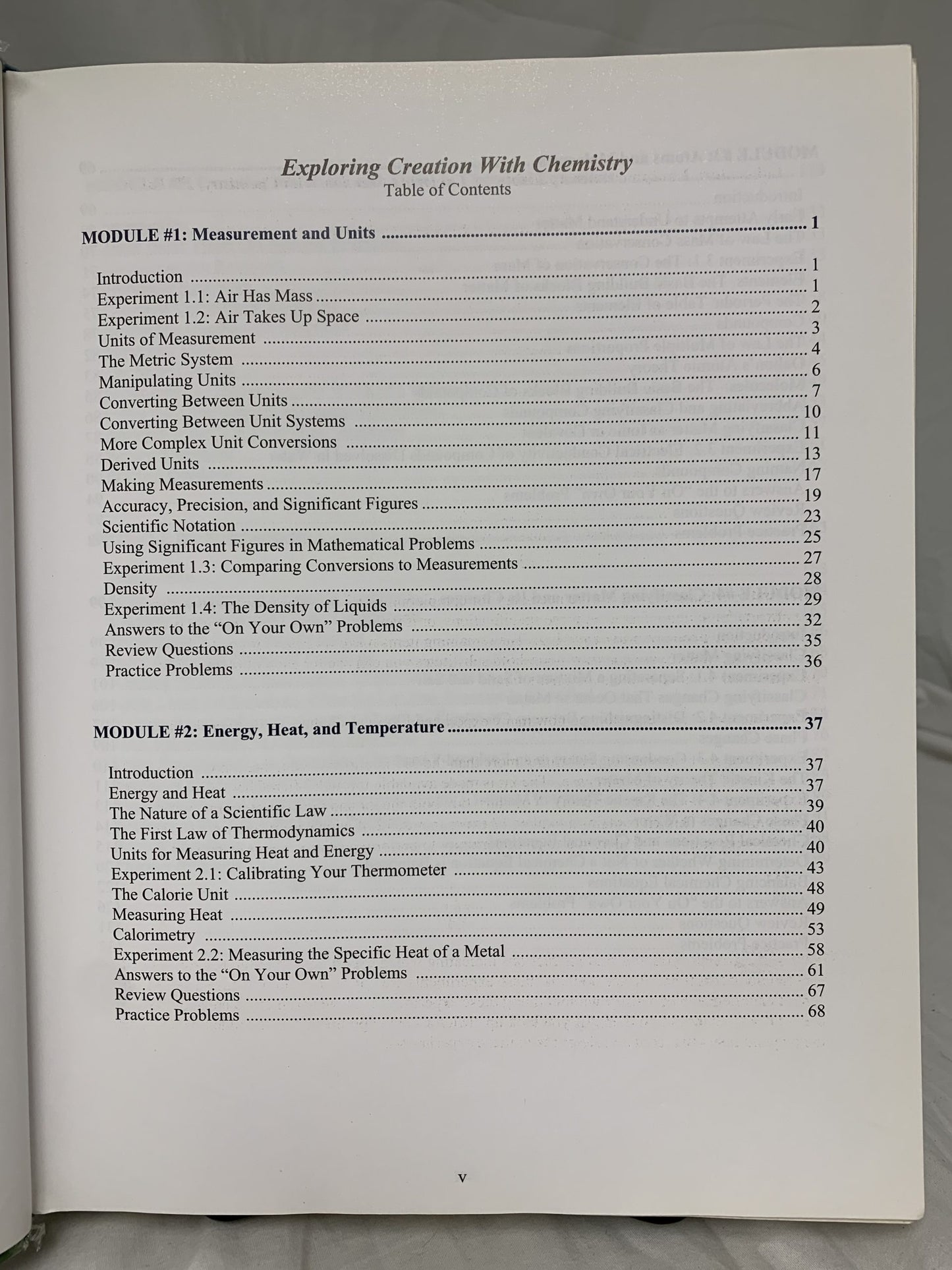 Exploring Creation with Chemistry (2nd Ed.) Textbook