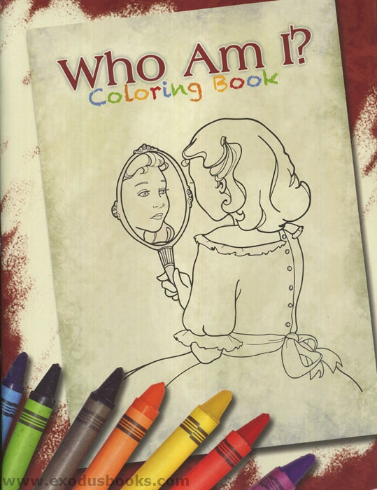 Who Am I? Coloring Book