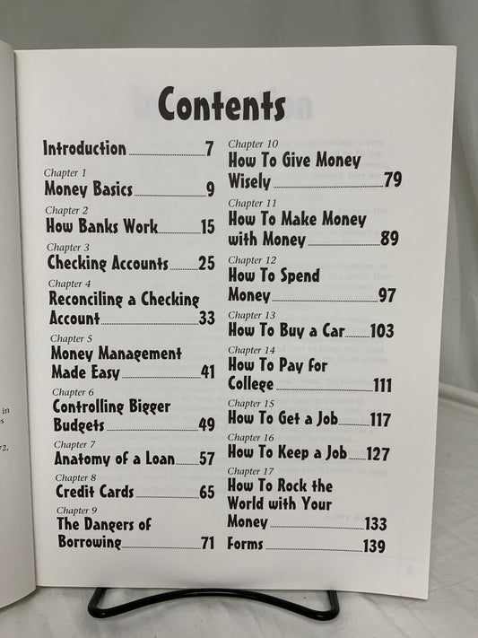 Money Matters for Teens Workbook (Age 15-18 Edition)