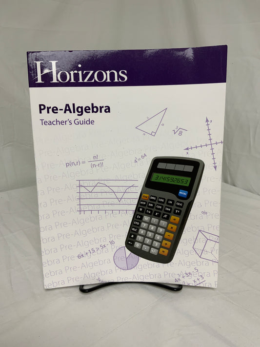 Horizons Pre-Algebra Teacher's Guide