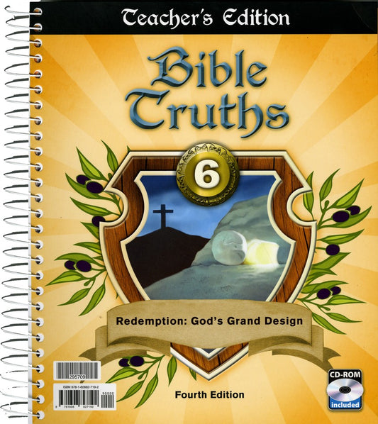 Bible Truths 6 Teacher's Edition with CD (4th ed.)