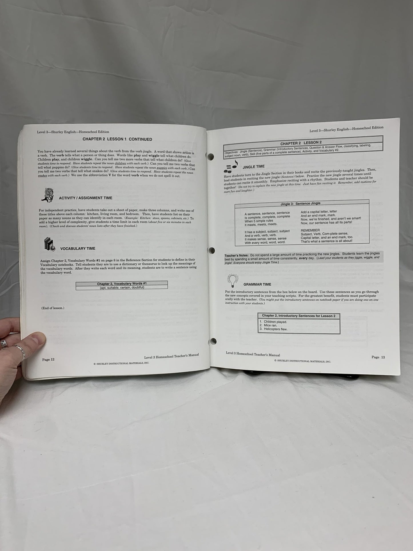 Shurley English Level 3 Teacher's Manual
