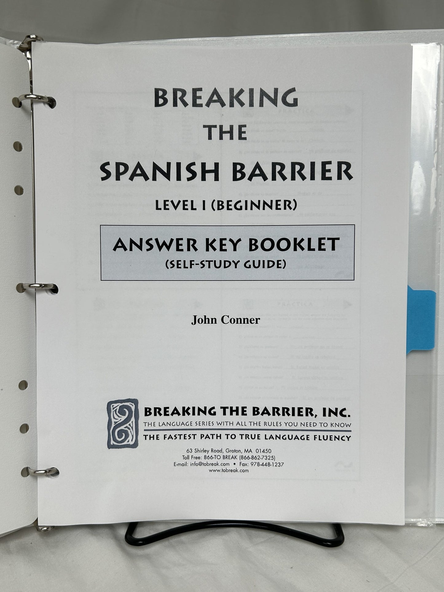 Breaking the Spanish Barrier Level One (Beginner) Set of 5