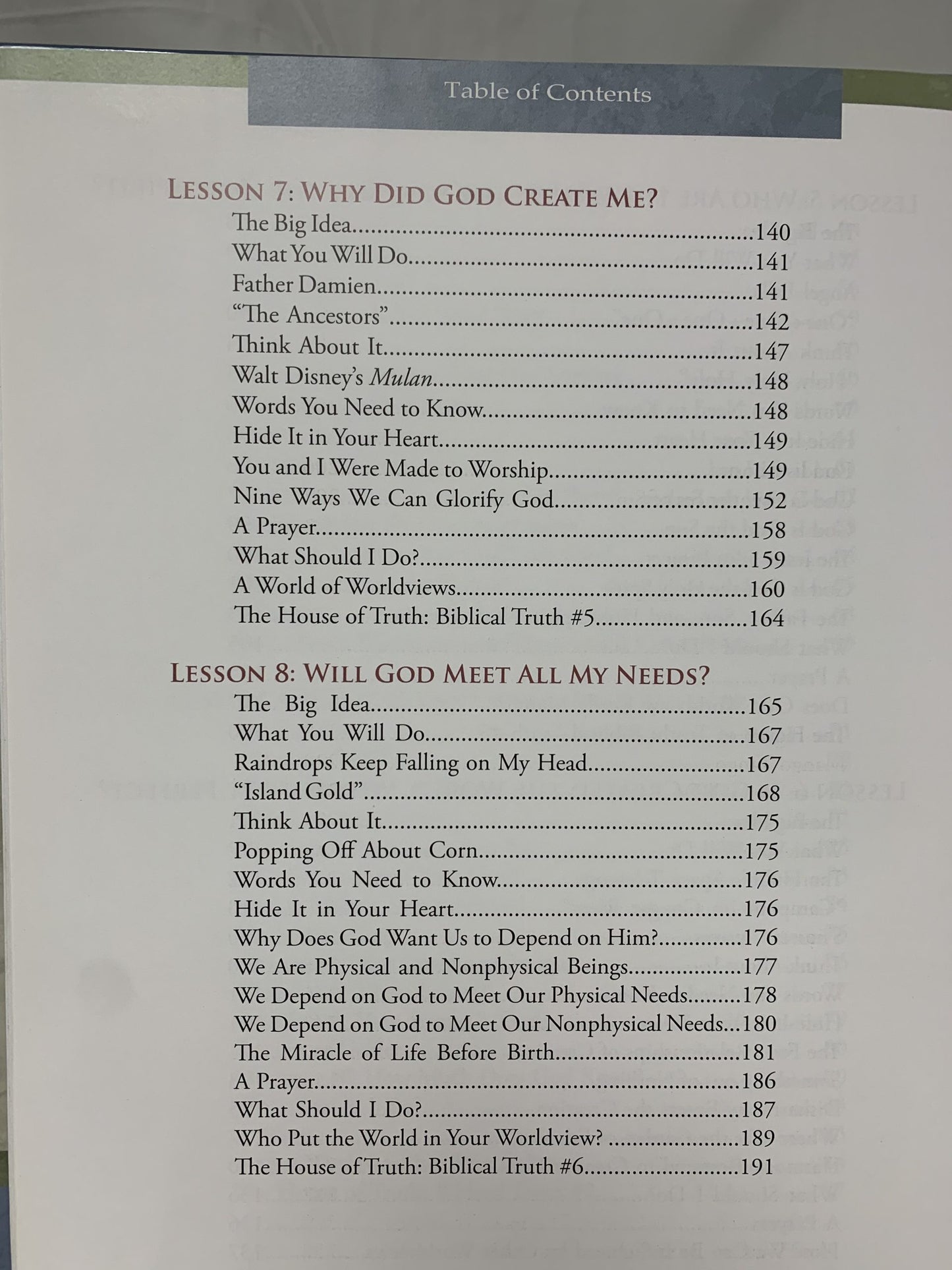 Who Is God? Textbook