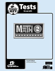 Math 2 Test Answer Key (4th ed.)