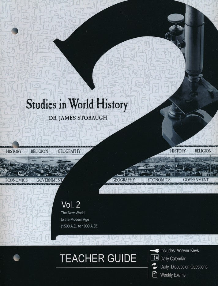 Studies in World History 2 Teacher Guide