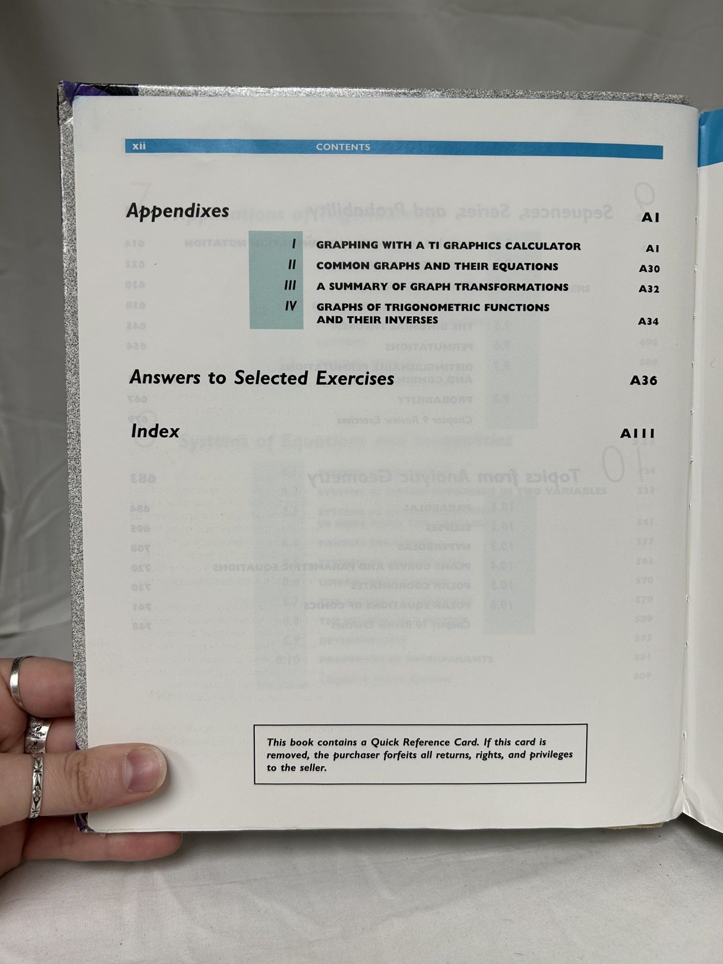 Precalculus: Functions and Groups (7th Ed.) Set of 2