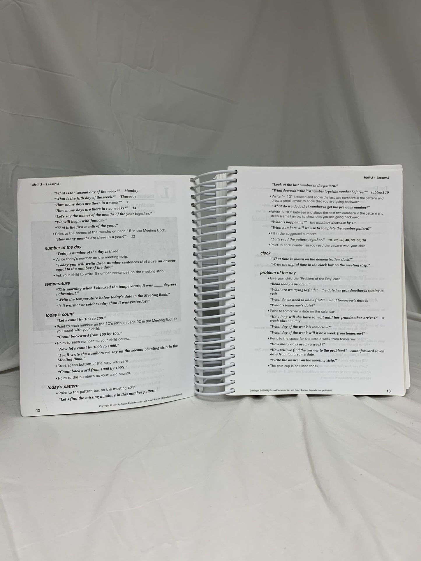 Saxon Math 3: An Incremental Development - Home Study Teacher's Edition