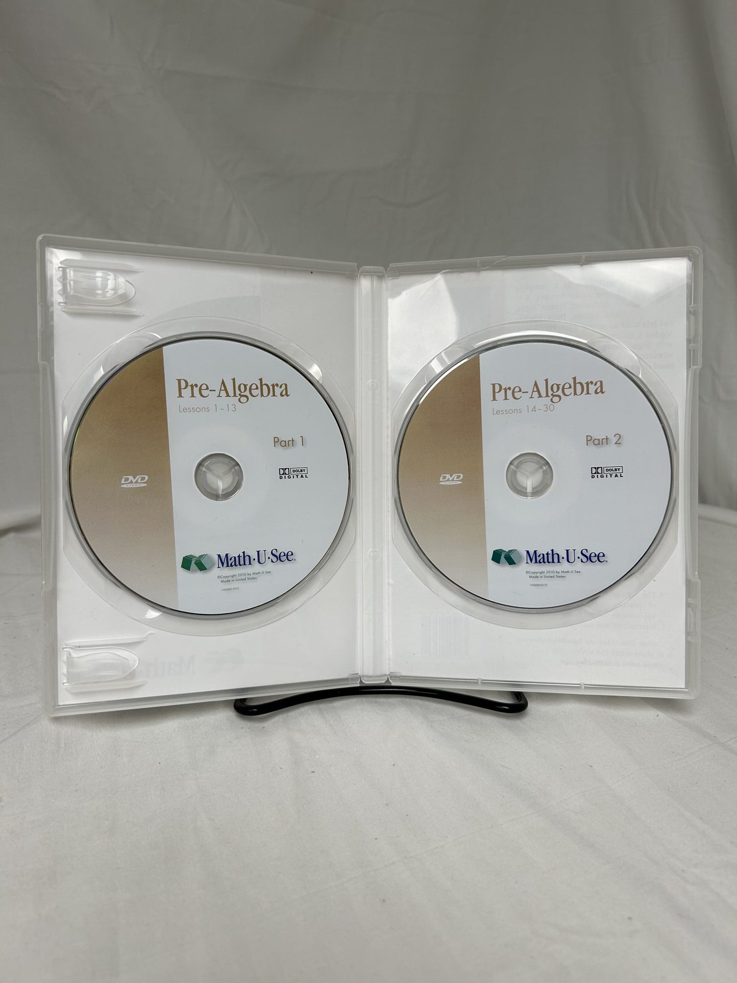 Math-U-See Pre-Algebra Instruction Pack