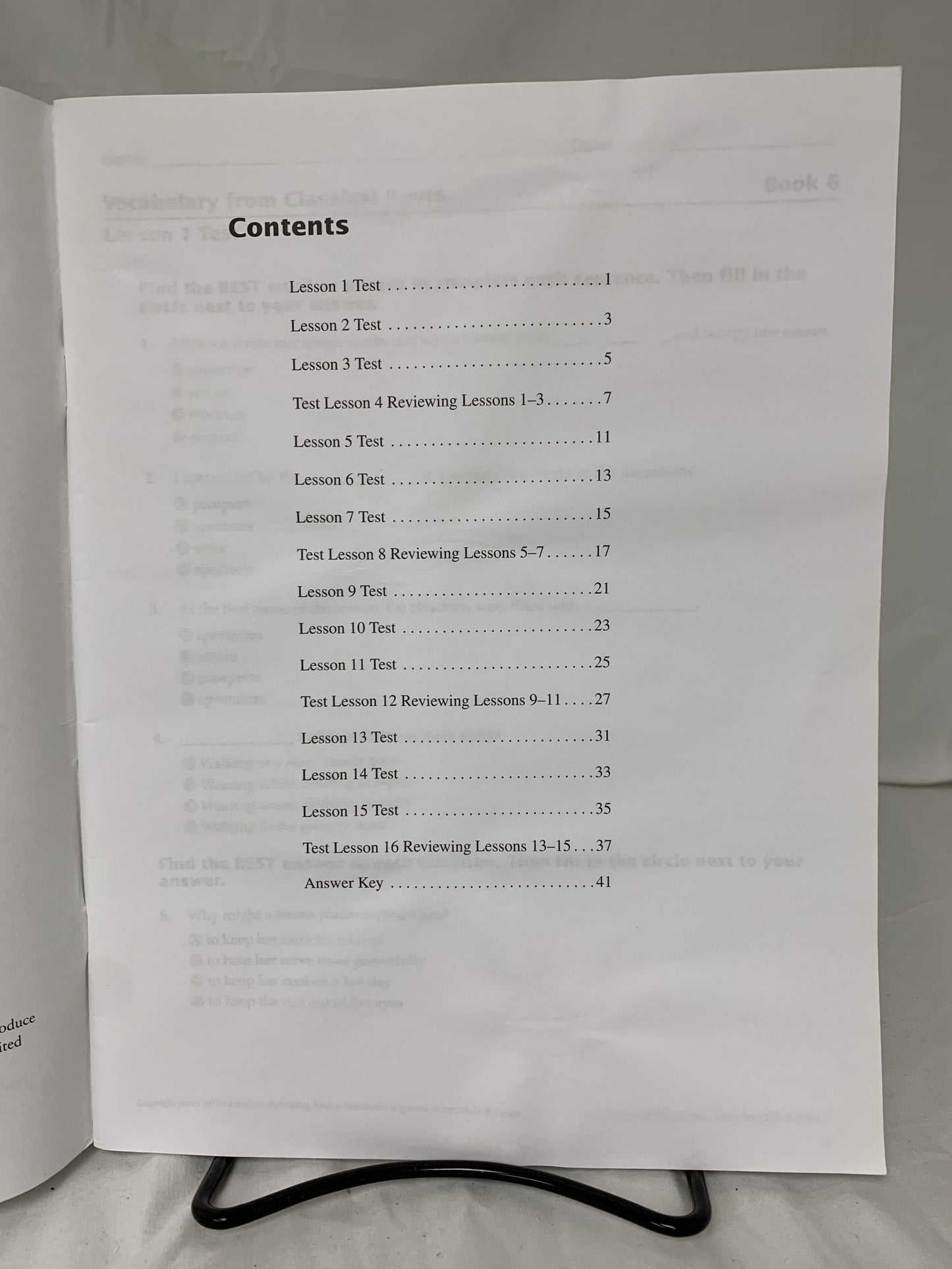 Vocabulary from Classical Roots Book 6 - Set of 2