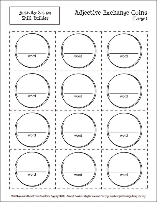 WriteShop Junior Time-Saver Pack | Book D