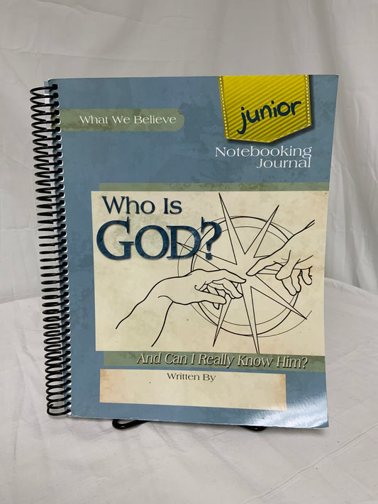 Who Is God? Junior Notebooking Journal