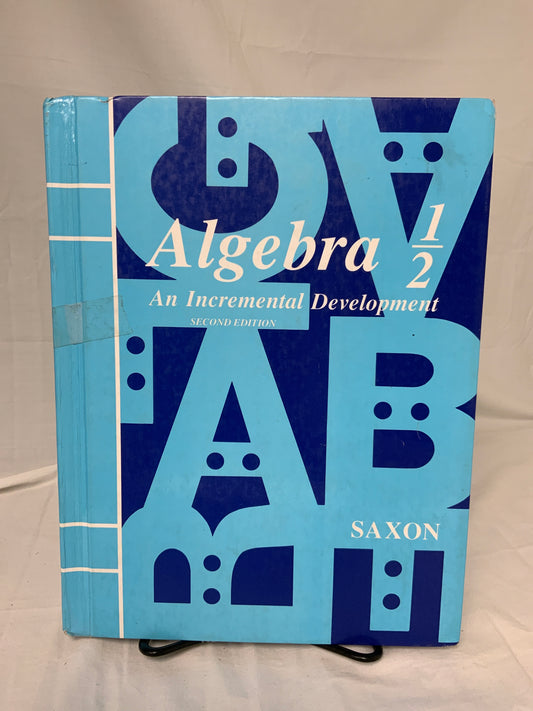 Saxon Algebra 1/2 (2nd Ed.) Set of 2