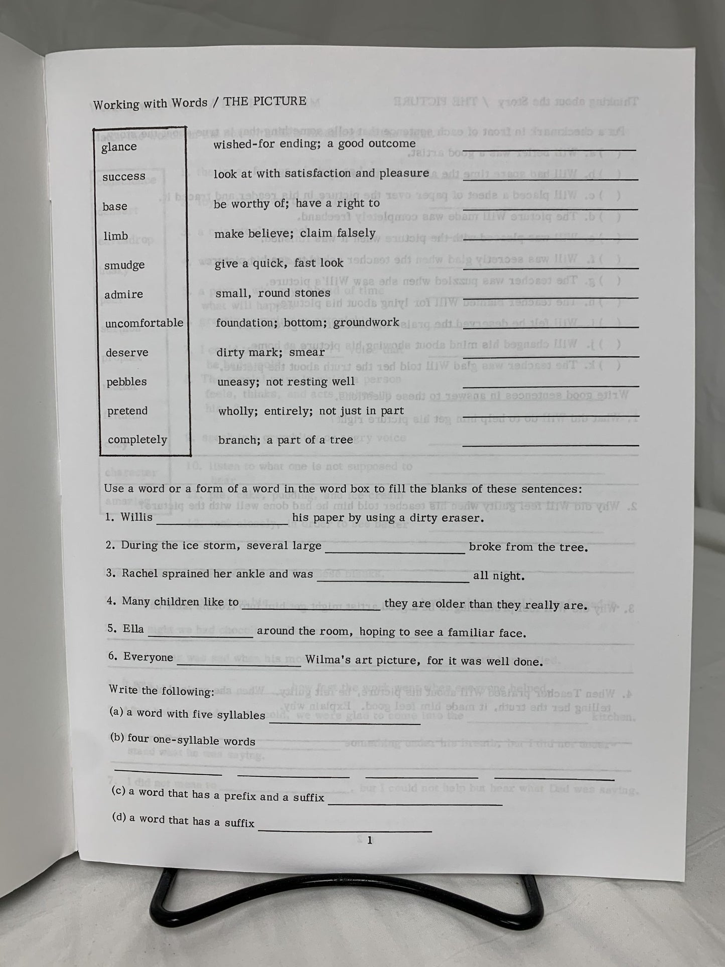 Pathway (Grade 5) Workbook for Living Together