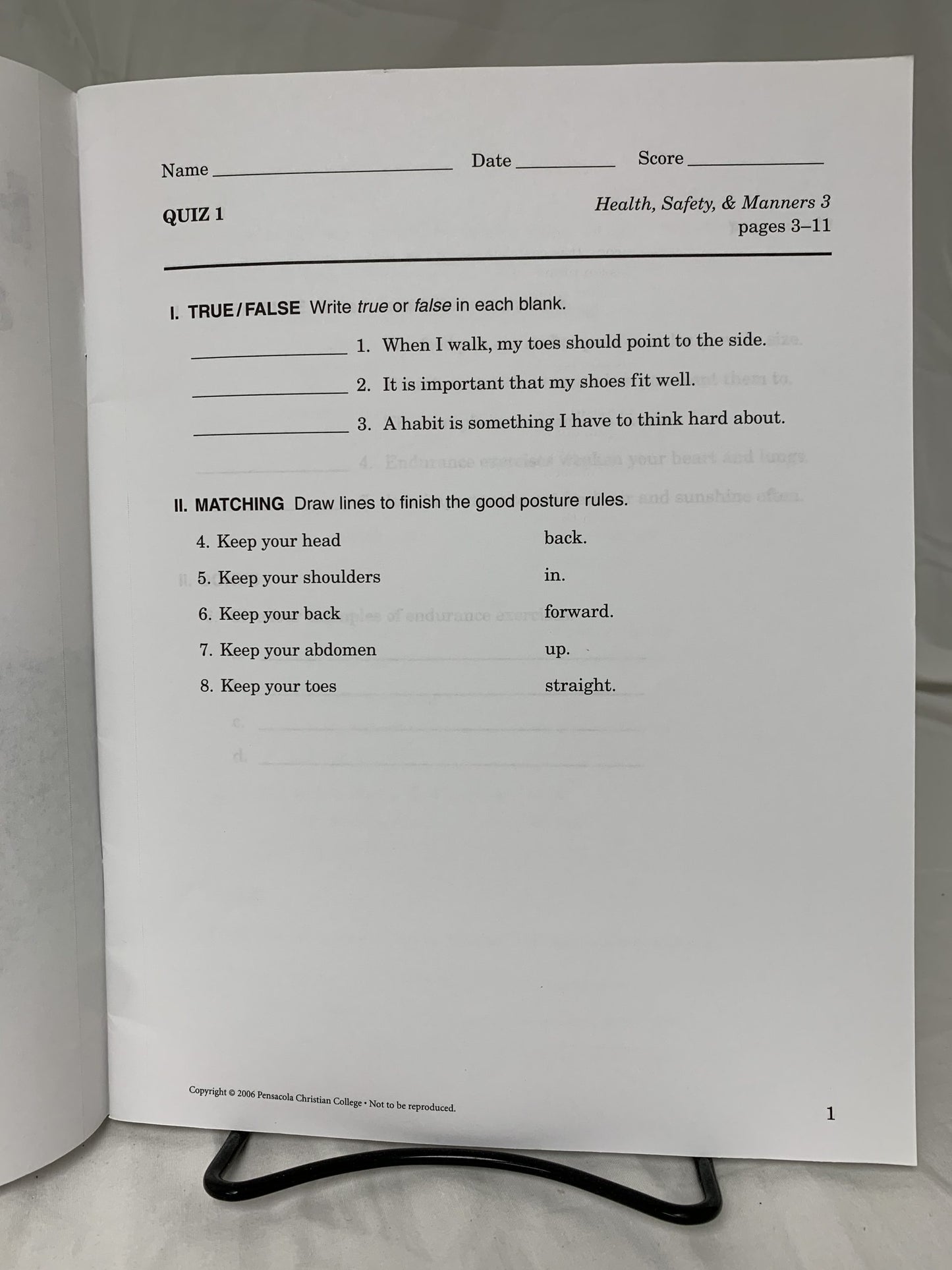 Health, Safety, & Manners 3 (3rd Ed.) Set of 2