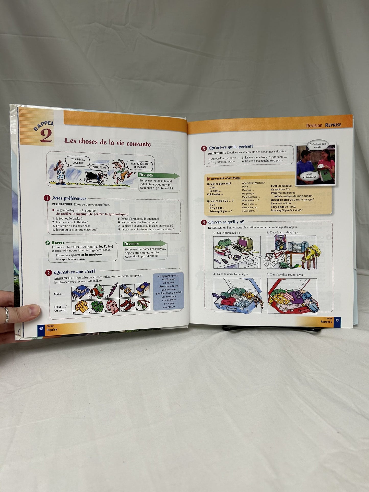 Discovering French Nouveau! Blanc 2 Textbook