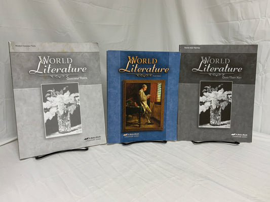 Abeka World Literature (4th Ed.) Set of 3