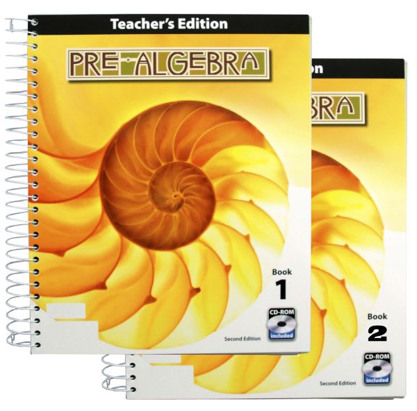 Pre-Algebra Teacher's Edition (2nd ed.)
