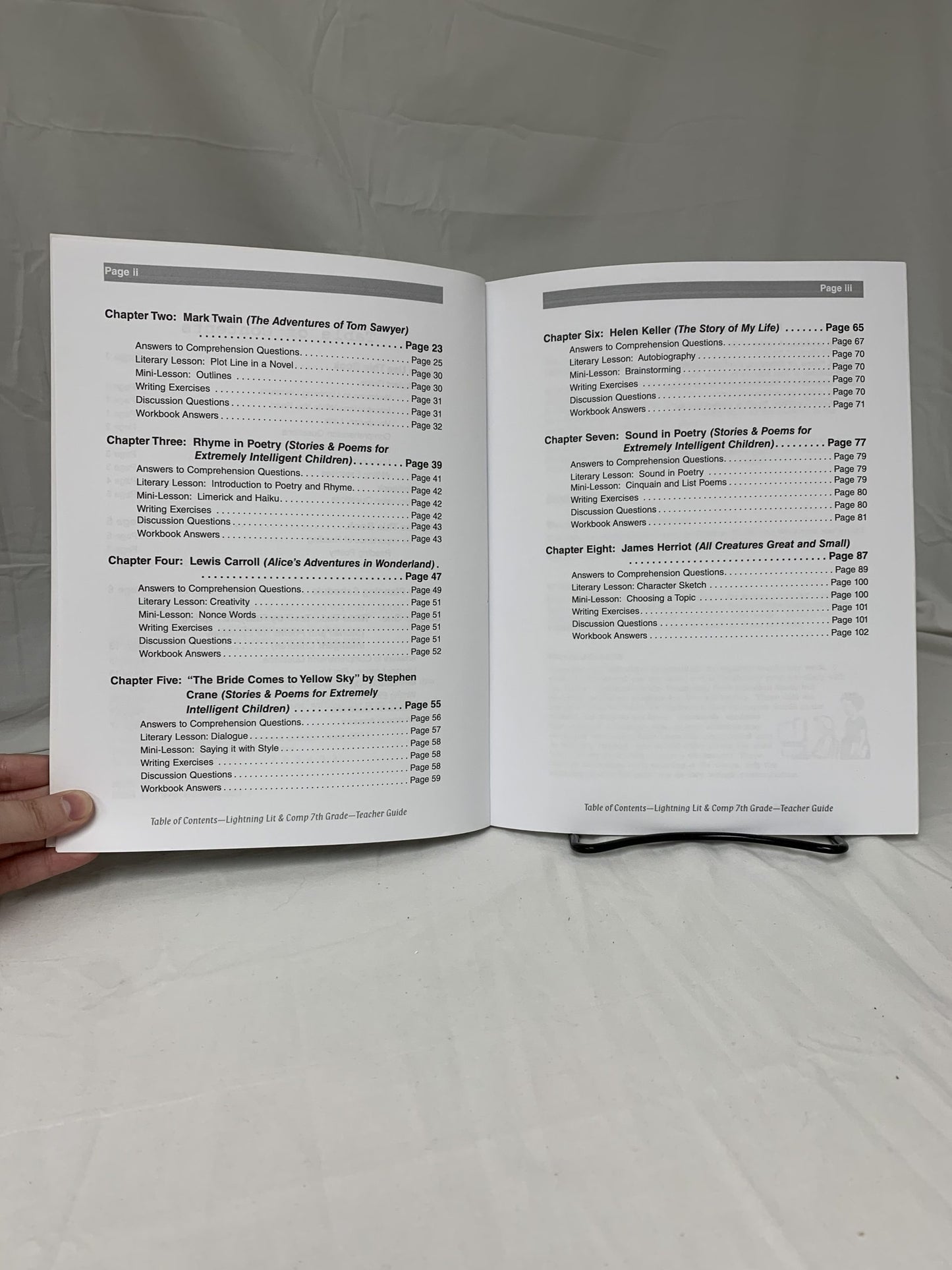 Lightning Lit & Comp: 7th Grade (2nd Ed.) Set of 2