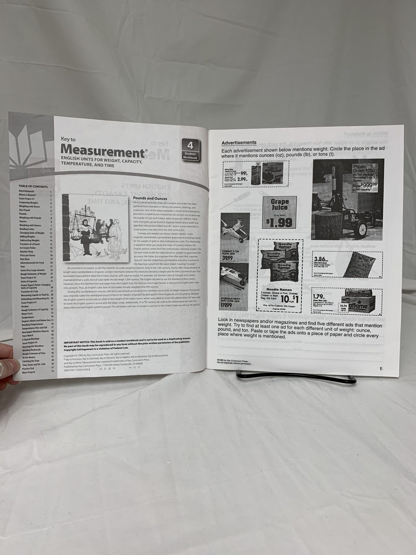 Key to Measurement Set of 5