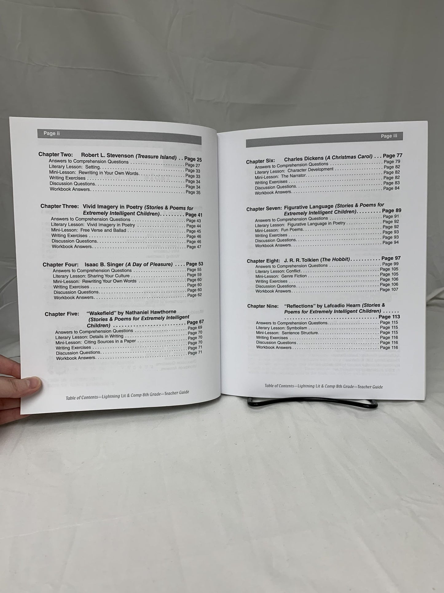 Lightning Lit & Comp: 8th Grade (2nd Ed.) Teacher Guide