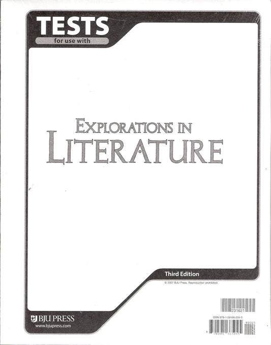 Explorations in Literature Tests (4th ed.)