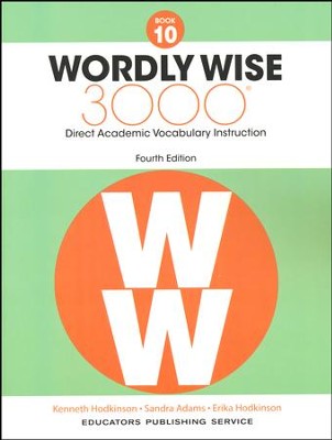 Wordly Wise 3000 Student Book, 4th Edition, Grade 10