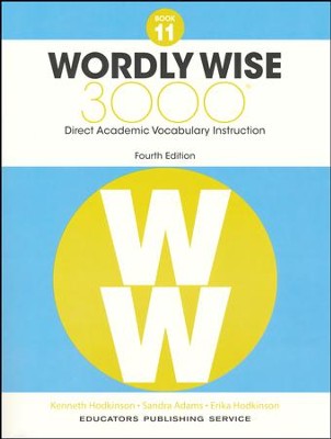 Wordly Wise 3000 Student Book, 4th Edition, Grade 11
