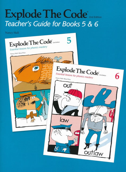 Explode The Code Teacher's Guide/Key, Books 5,6
