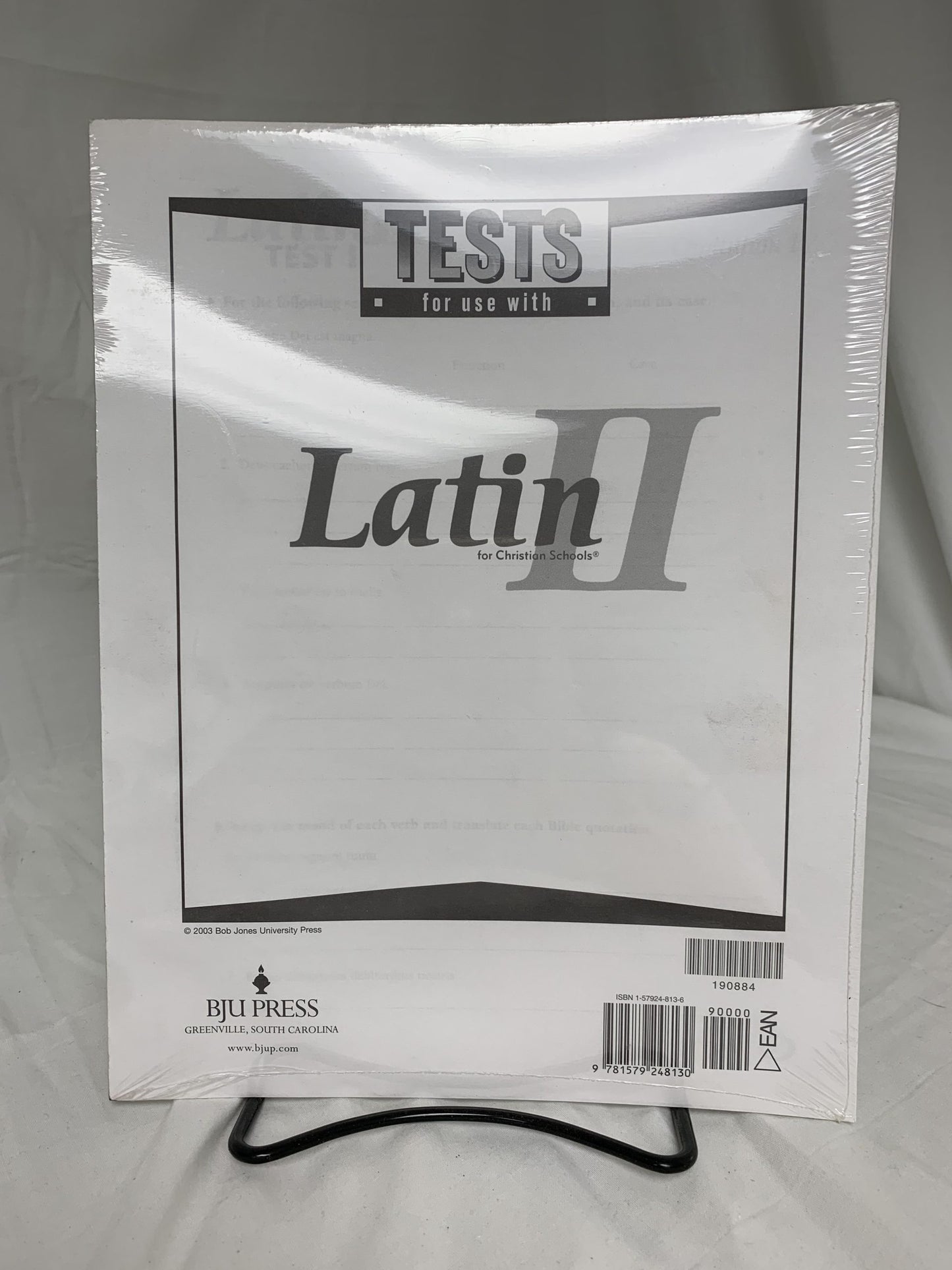 BJU Latin II Set of 3