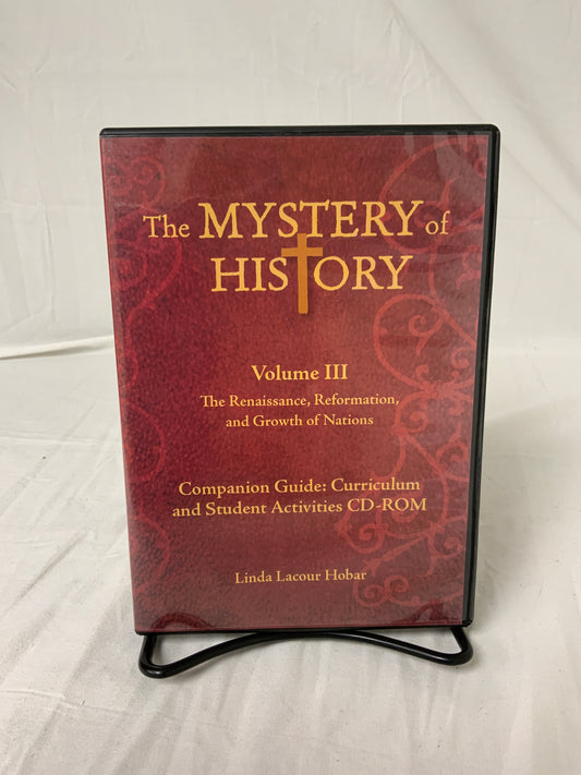 The Mystery of History Volume III Companion Guide CD-ROM