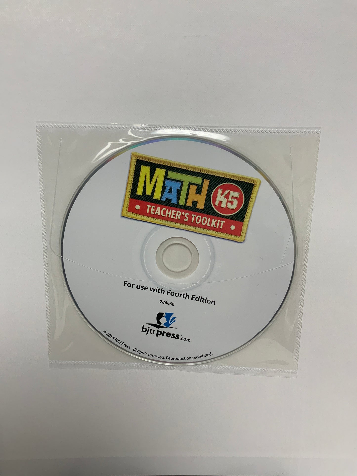 BJU Math K5 (4th Ed.) Set of 2