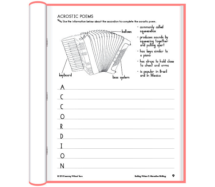 Building Writers D