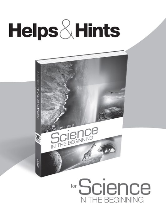 Helps & Hints for Science in the Beginning