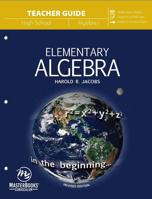 Elementary Algebra (Teacher Guide - Revised)