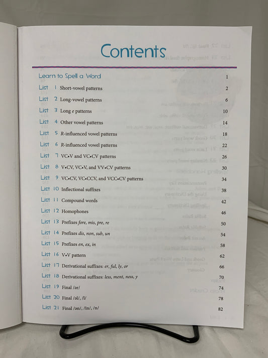 BJU Spelling 5 (2nd Ed.) Worktext