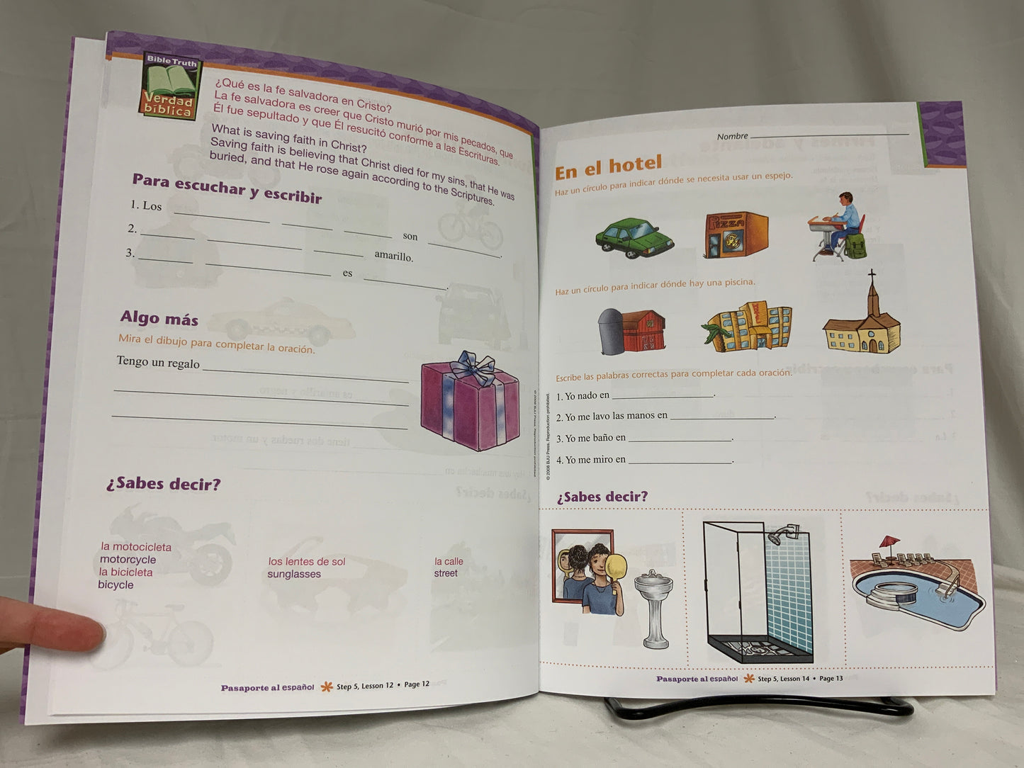 BJU Pasaporte al Español Kit B Worktext Step 5