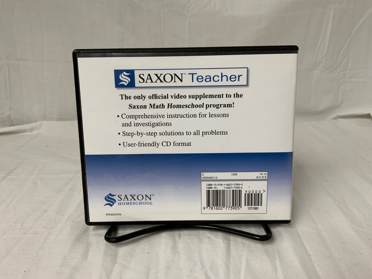 Saxon Teacher Math 8/7 (3rd Ed.) Lesson and Test CDs