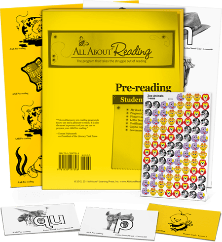 All About Reading Pre-reading Student Packet